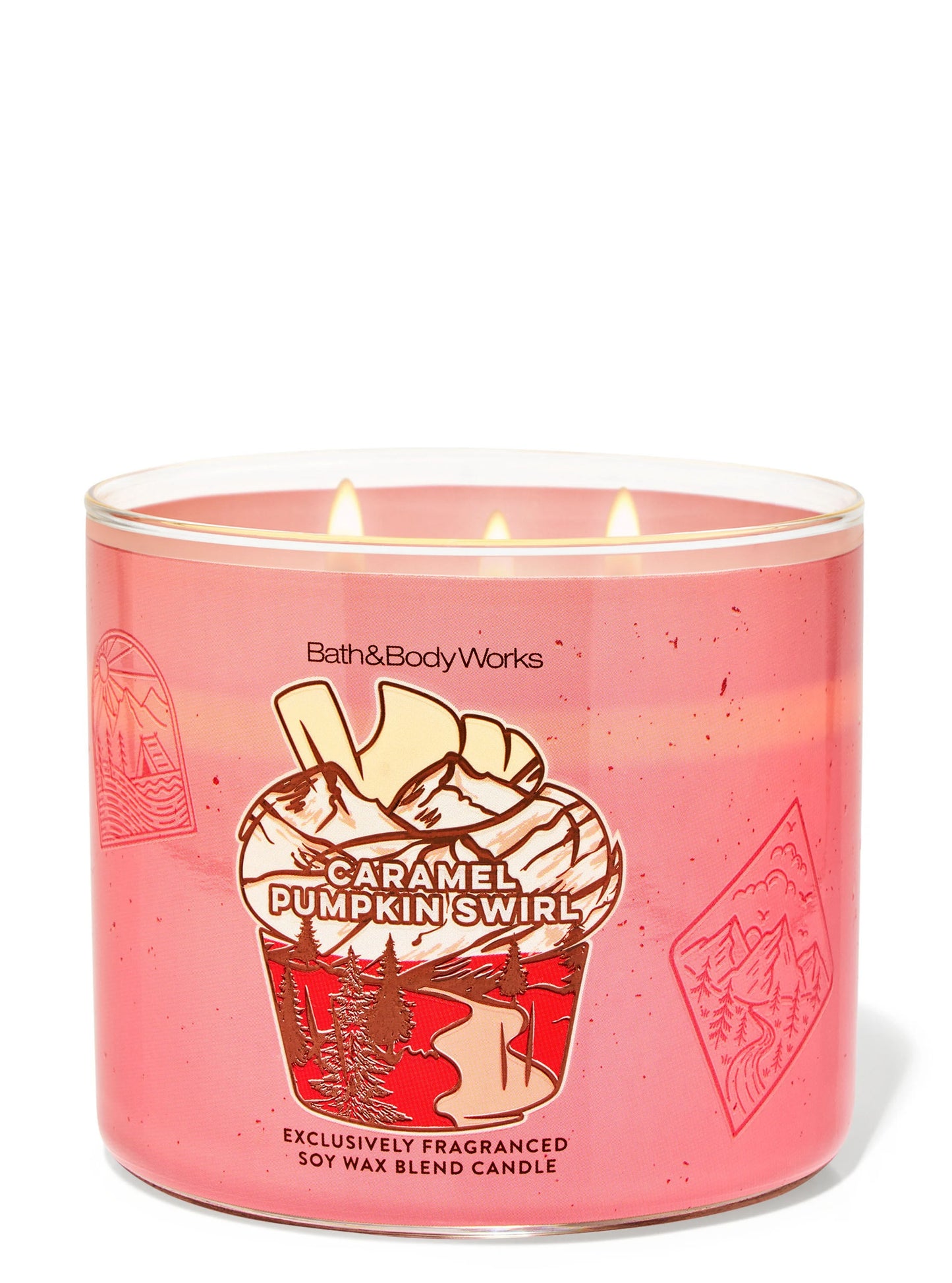 Vela 3 mechas Caramel Pumpkin Swirl