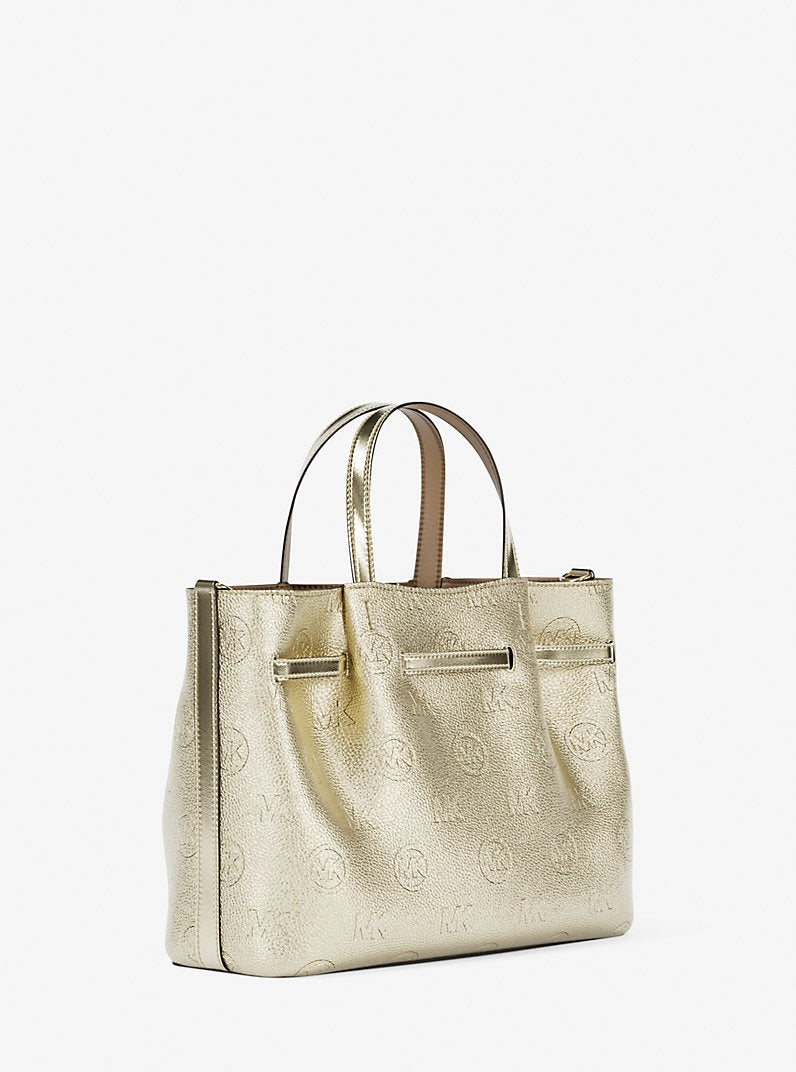 Cartera mediana Satchel Carson metálico