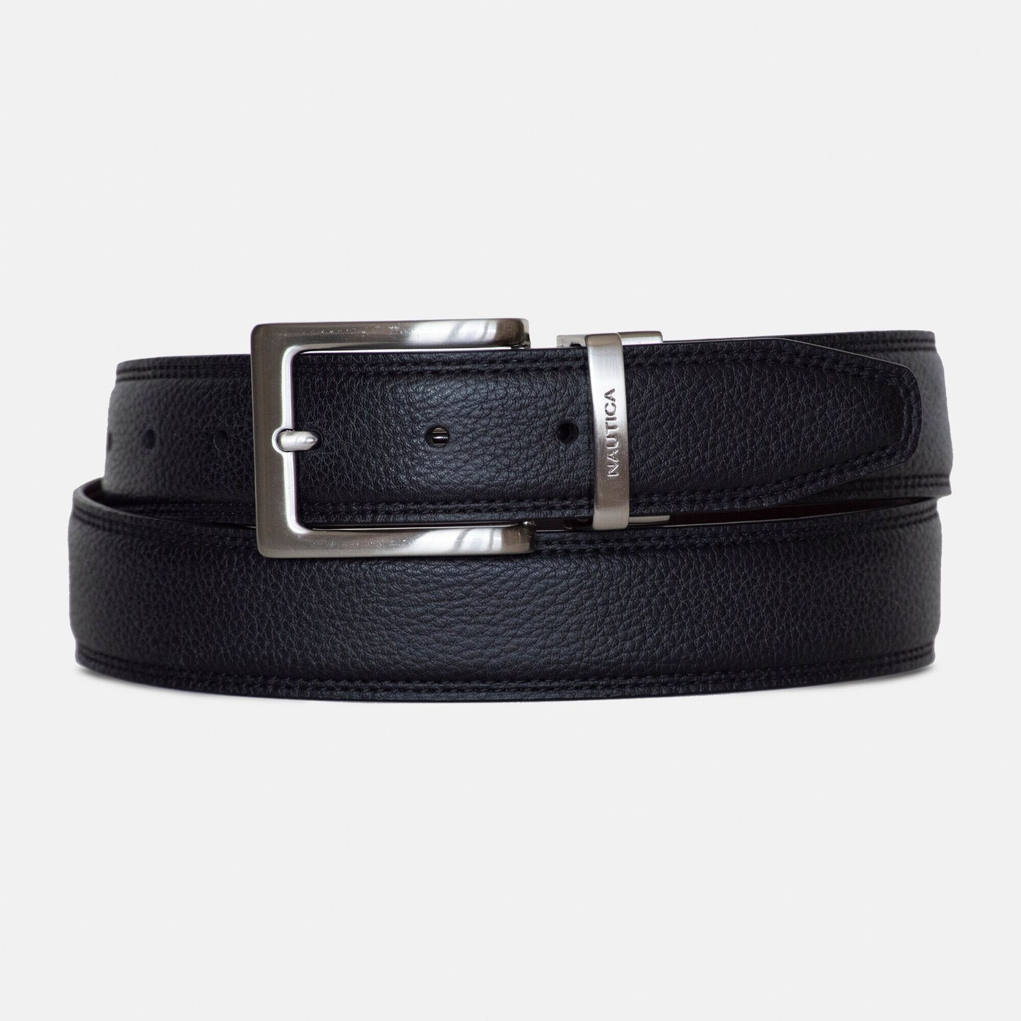 Cinturón de reversible con textura