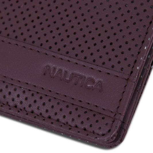 Tarjetero perforado con logo