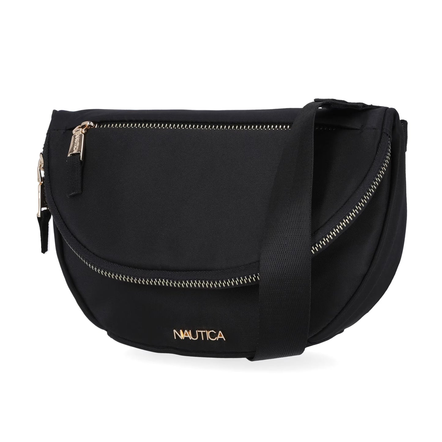 Bolso tipo bandolero de tela
