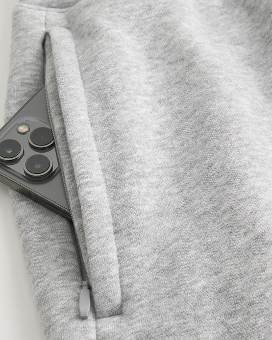 Shorts de algodón por encima de la rodilla