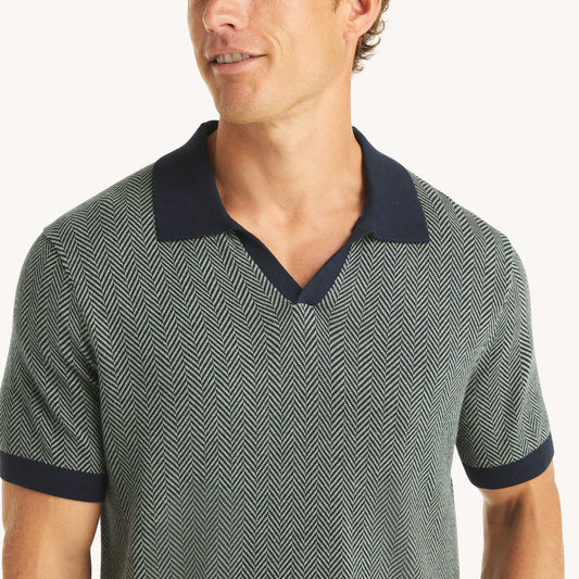 Chemise texturizada de espiga