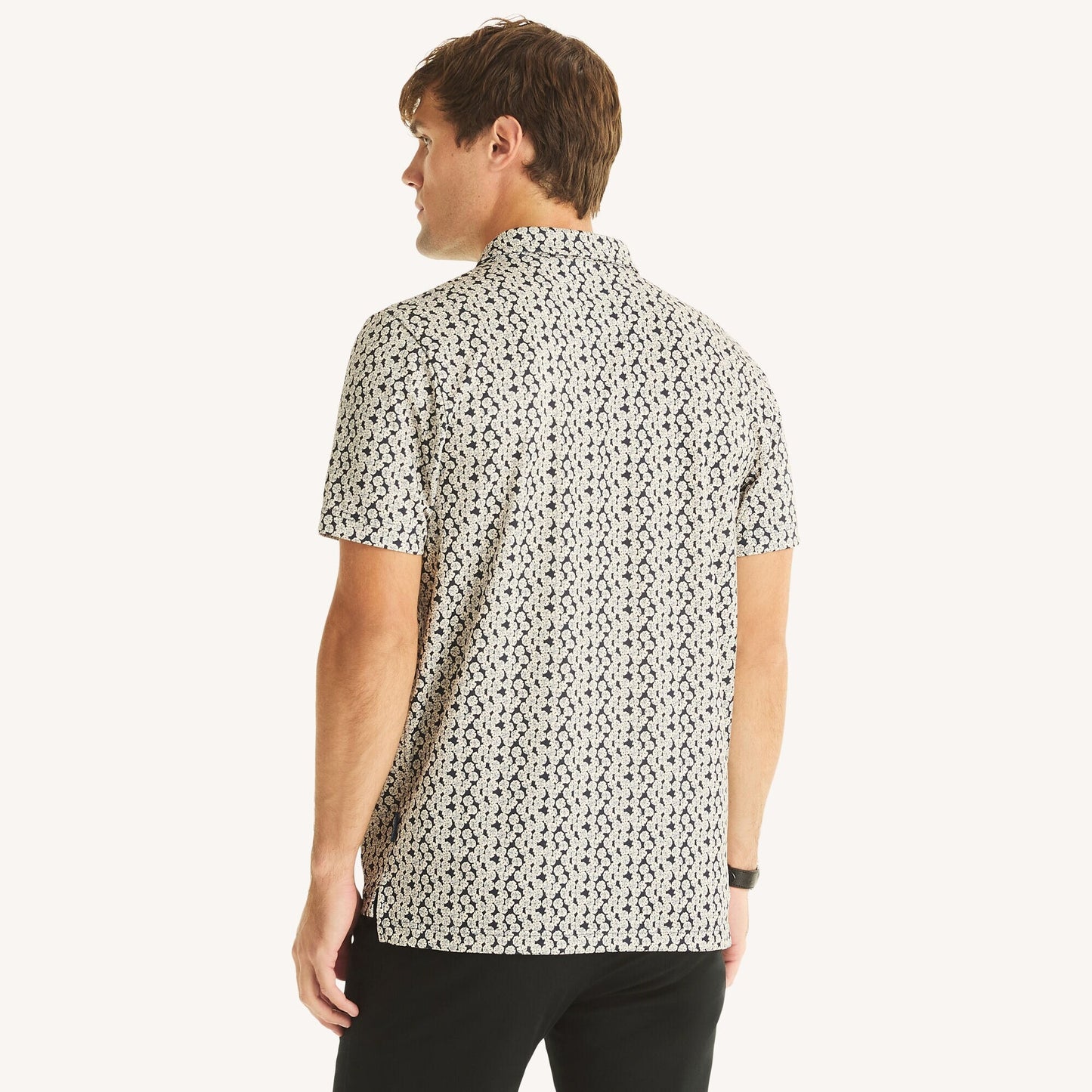 Chemise Navtech con estampado