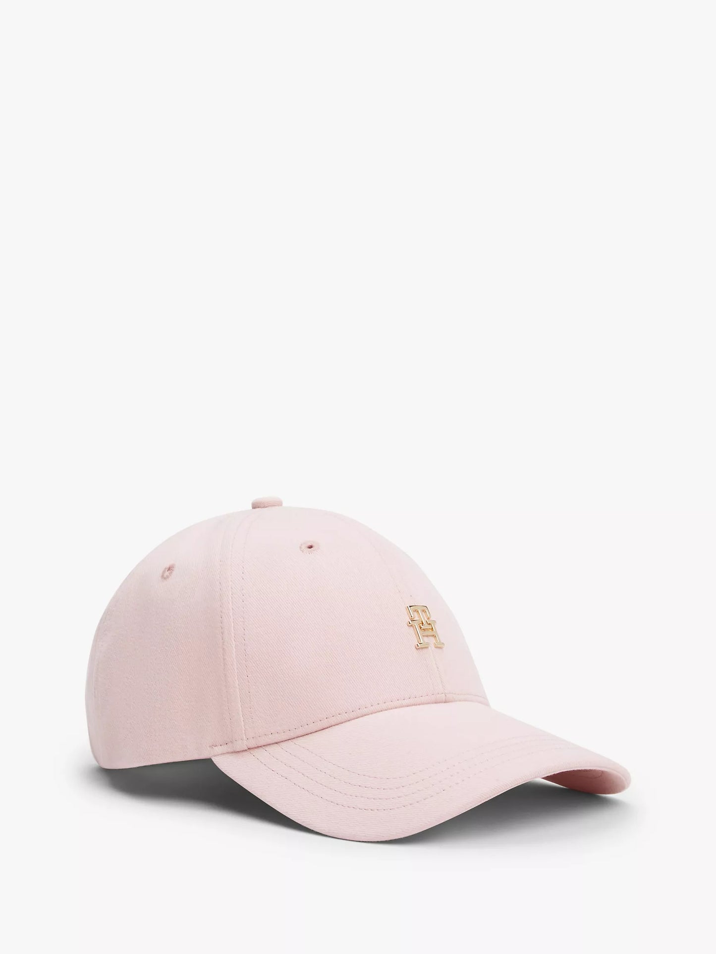 Gorra con logo en broche