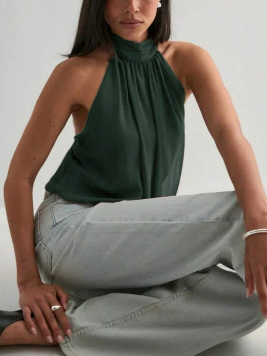 Top de espalda abierta