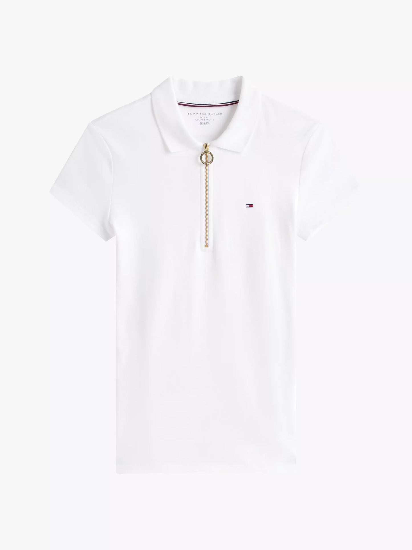 Chemise ajustada con cremallera de aro