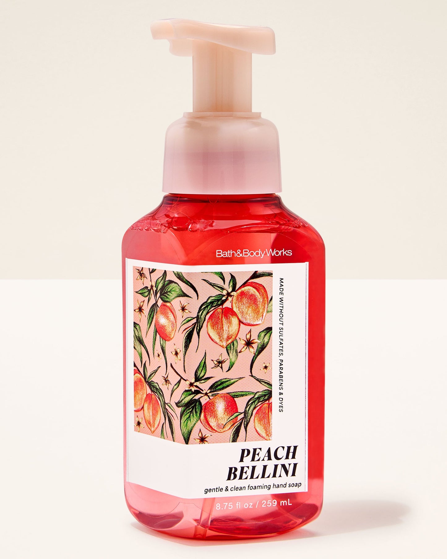 Jabón de espuma Peach Bellini