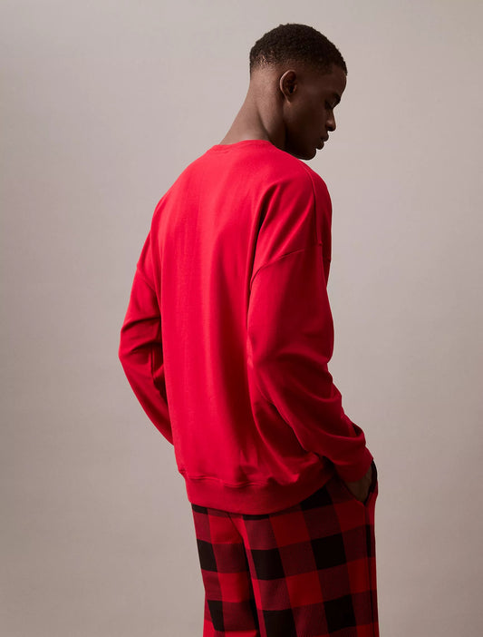 Sudadera holgada con logo