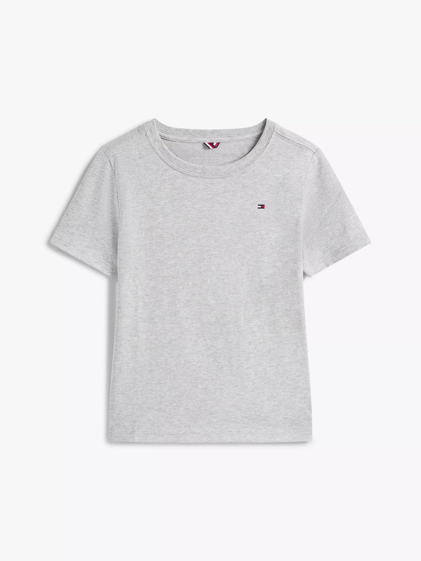 Franela cuello redondo unicolor con logo