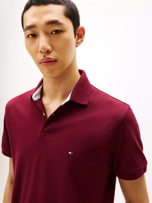 Chemise regular unicolor con logo