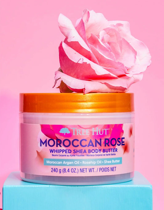 Crema corporal Moroccan Rose tipo mantequilla