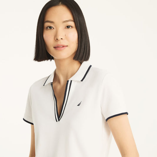 Chemise cuello en V sin botones