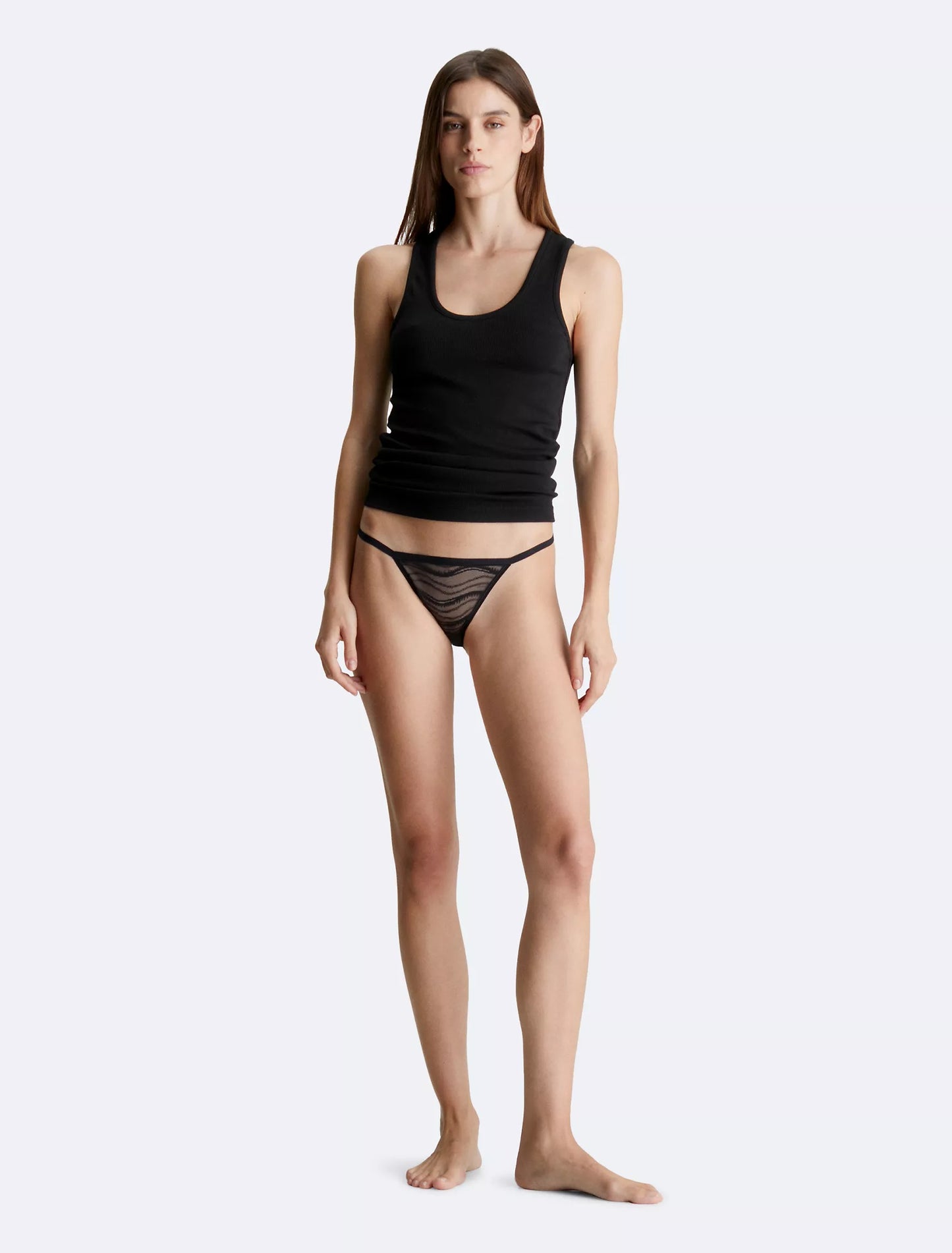 Panty de encaje tipo bikini