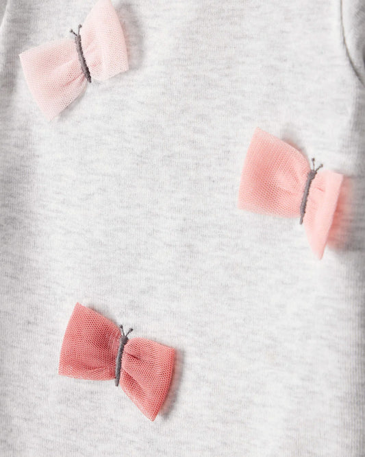 Conjunto sueter y pantalón para niña pequeña