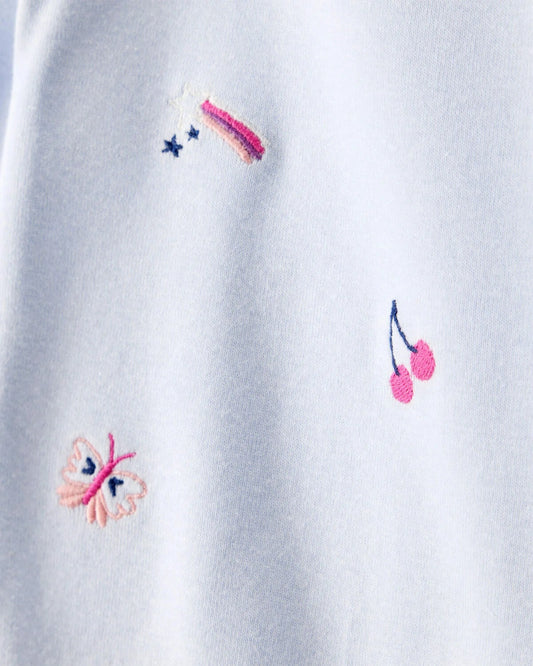 Conjunto sueter y pantalón para niña pequeña