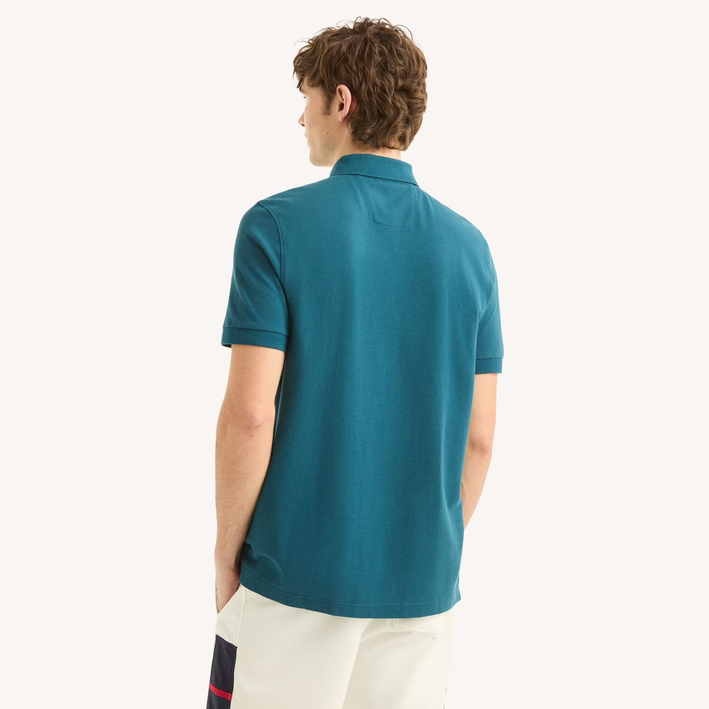 Chemise regular unicolor con logo