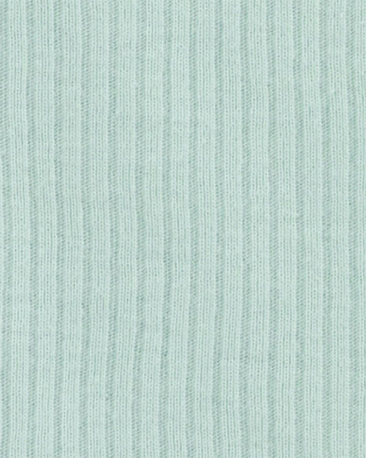 5 Pack Bodys unicolor ribetados para pequeños