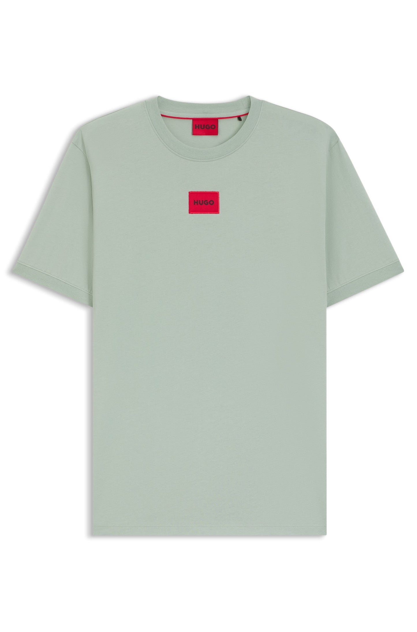 Franela cuello redondo con logo bordado central