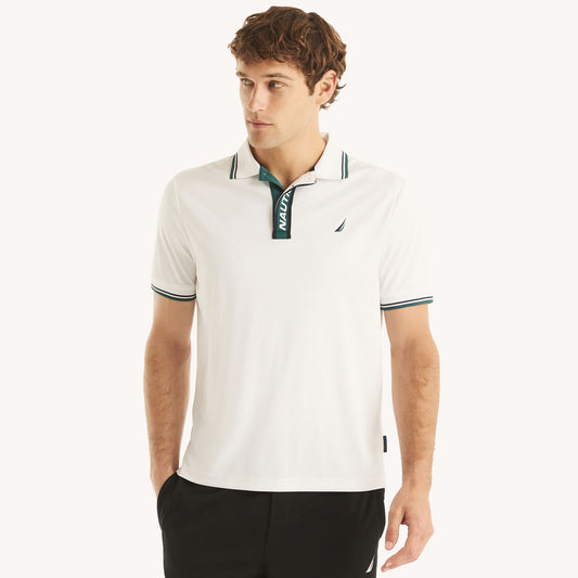 Chemise Navtech con cuello y mangas ribeteadas