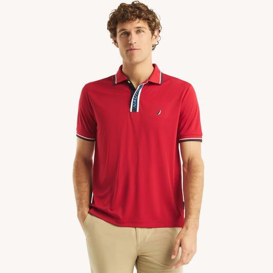 Chemise Navtech con cuello y mangas ribeteadas