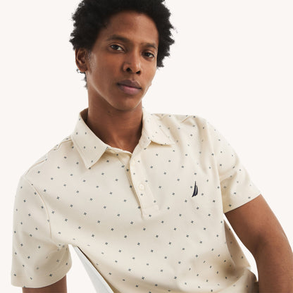 Chemise de algodón con estampado y logo