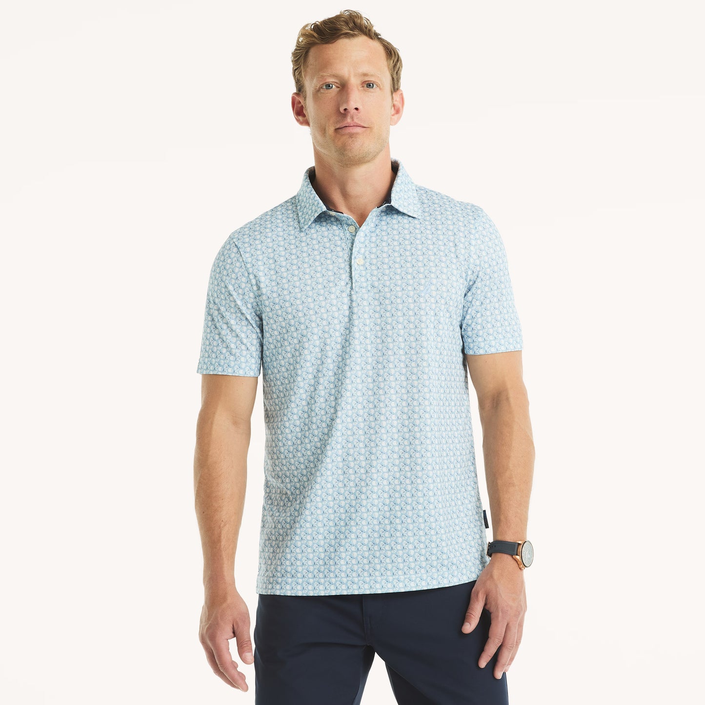 Chemise Navtech con estampado