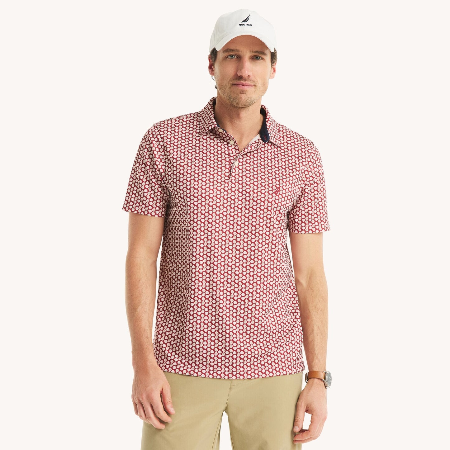 Chemise Navtech con estampado