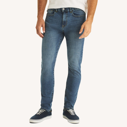 Jean atletico elástico semi ajustado