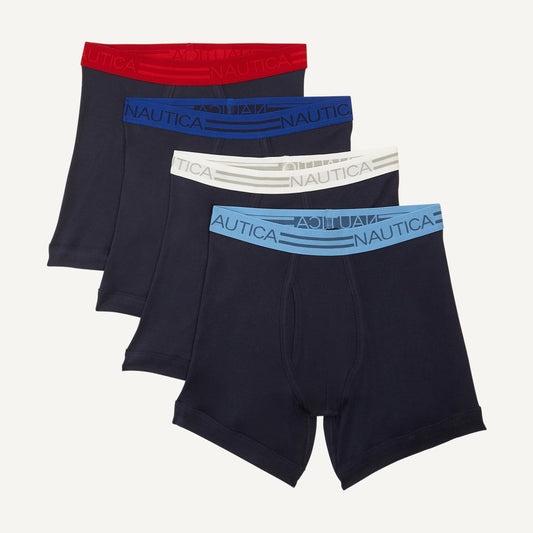 4 Pack Boxers clásicos largos