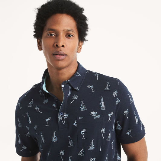 Chemise regular con estampado