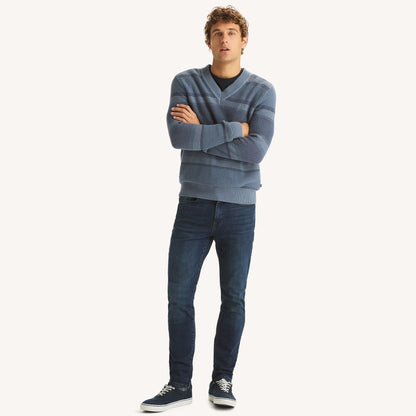 Jean atletico elástico semi ajustado