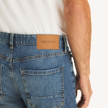 Jean atletico elástico semi ajustado