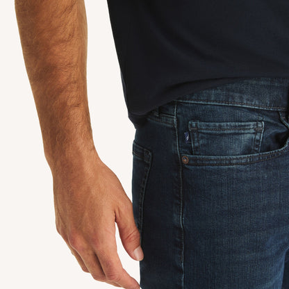 Jean atletico elástico semi ajustado