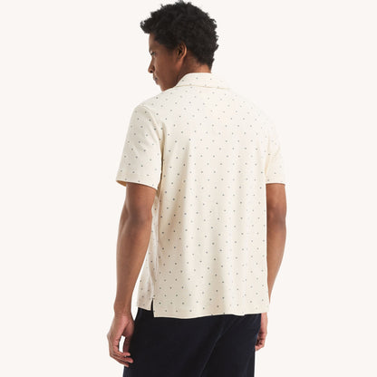 Chemise de algodón con estampado y logo