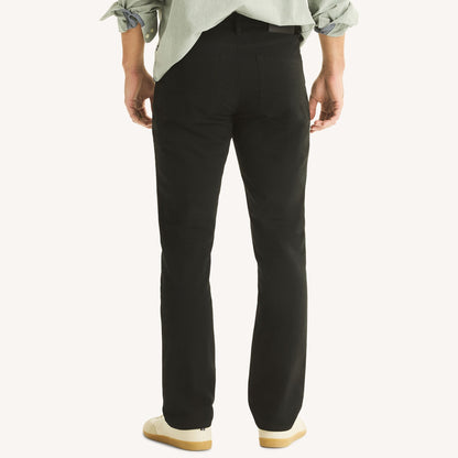 Pantalon elastico regular corte recto