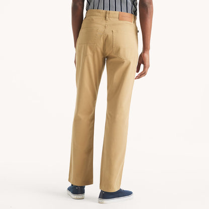 Pantalon elastico regular corte recto
