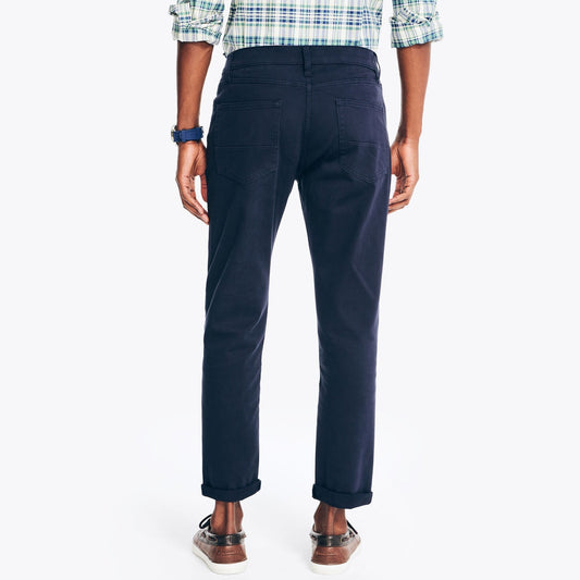 Pantalon elastico regular corte semi ajustado