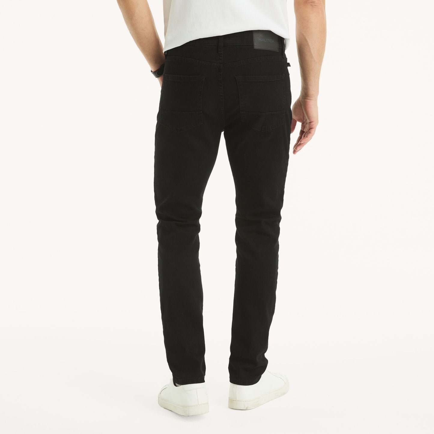 Jean atletico elástico semi ajustado