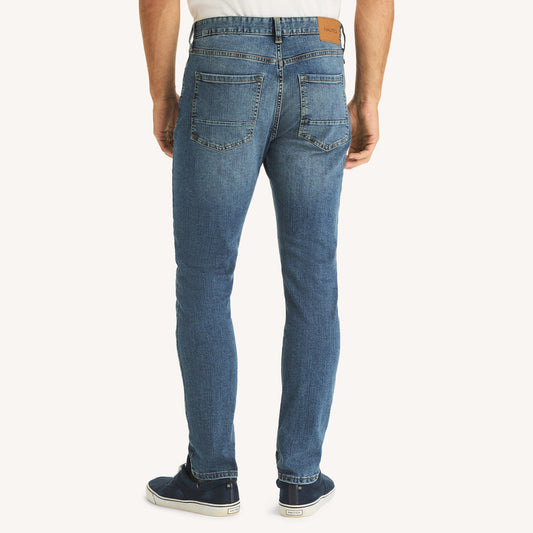 Jean atletico elástico semi ajustado