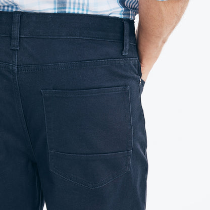 Pantalon elastico regular corte semi ajustado