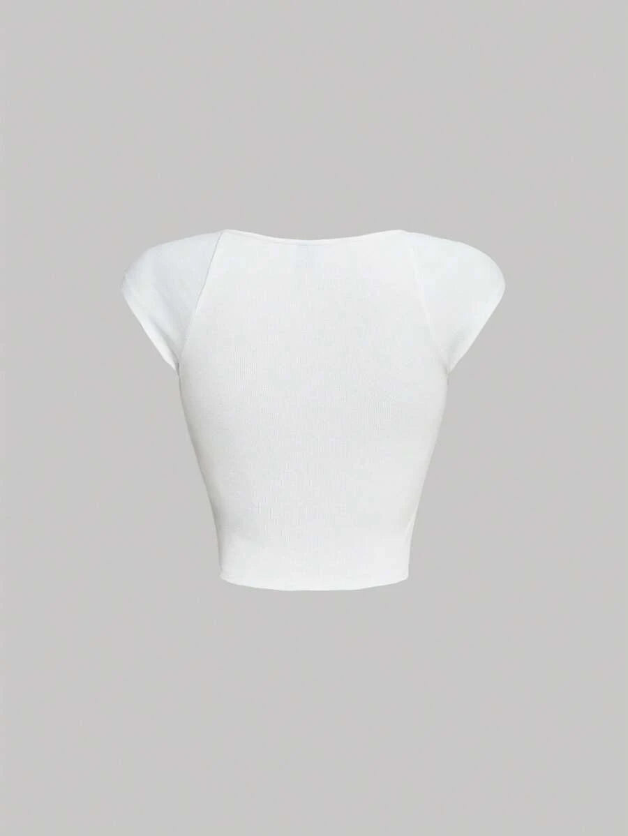 Top básico unicolor