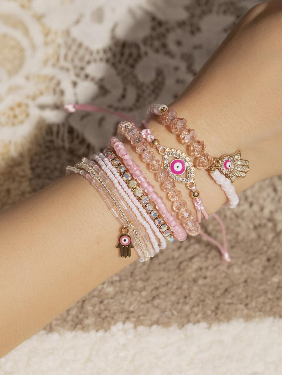 Pulsera de 9piezas con estilo bohemio