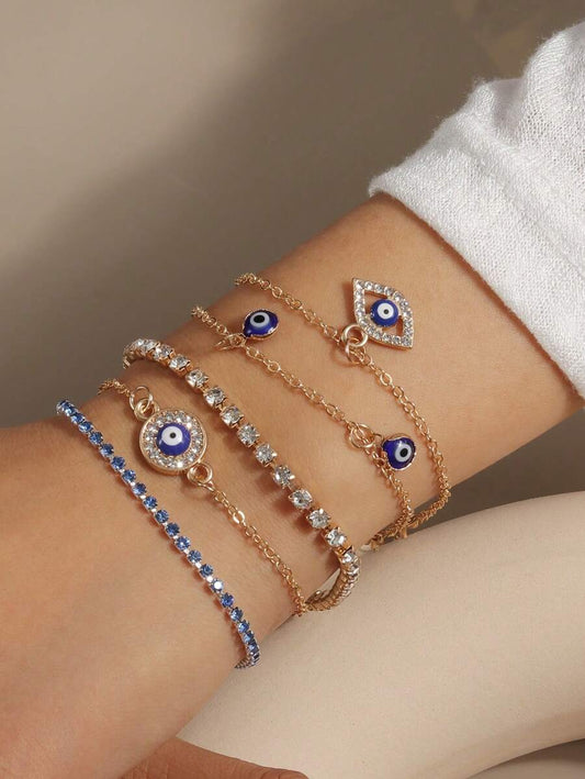 Conjunto de 5 pulseras