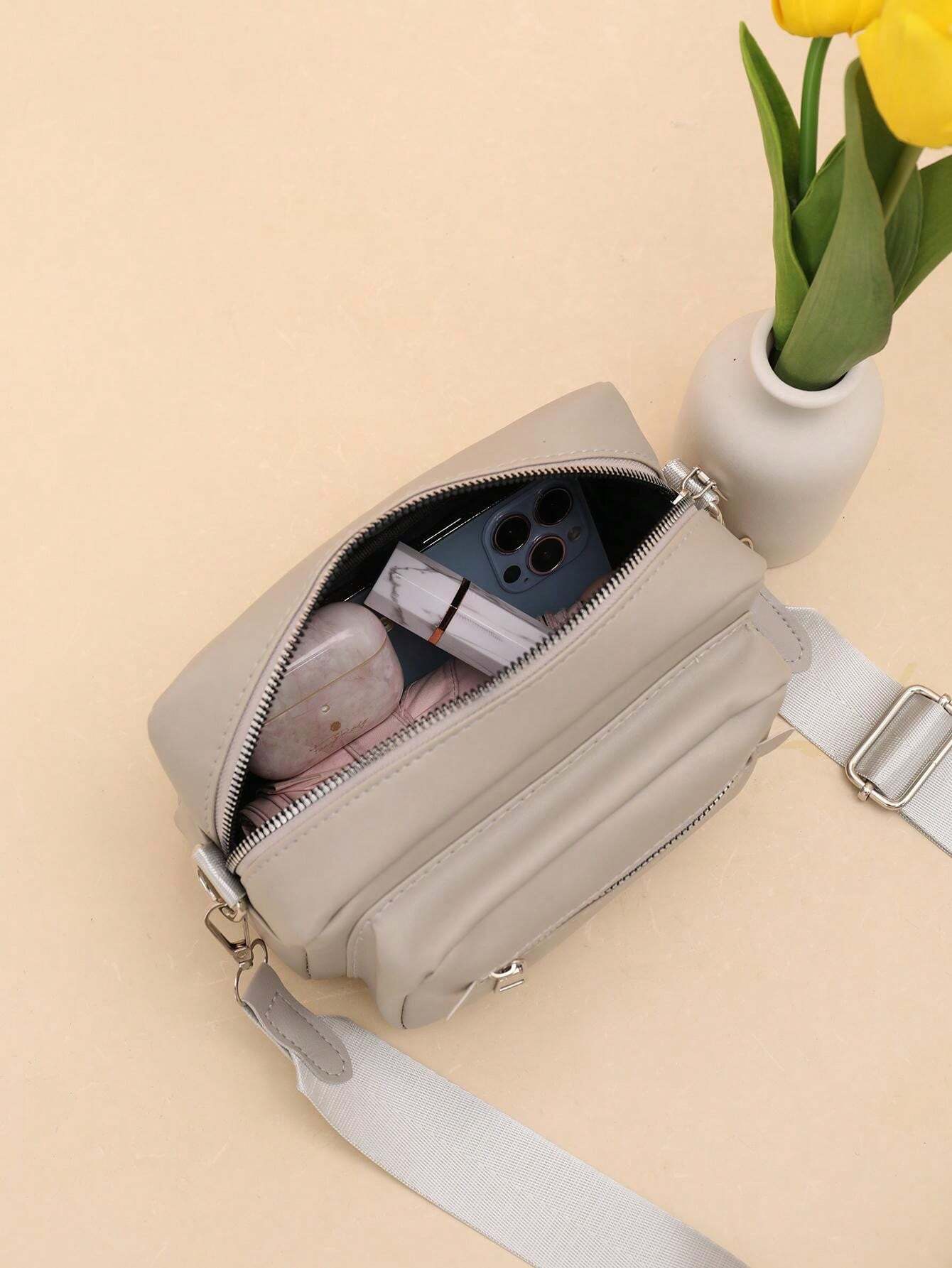 Bolso casual unicolor