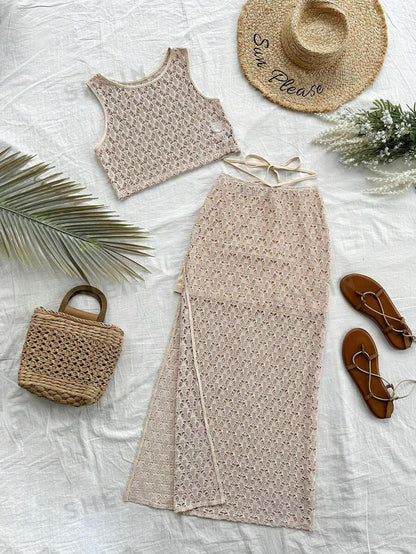 Conjunto de verano bordado