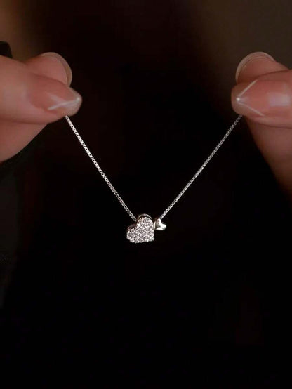 Collar con colgante de corazón
