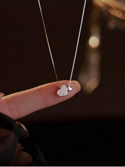 Collar con colgante de corazón