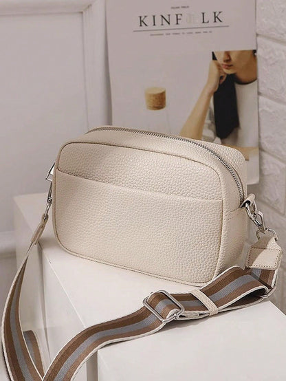 Bolso cruzado de cuerina