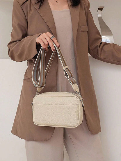 Bolso cruzado de cuerina